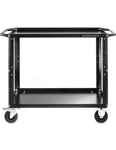 ConeCarts Carrello small-basic-2 ripiani con spugna precubettata