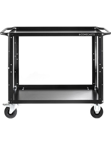 ConeCarts Carrello small-basic-2 ripiani con spugna precubettata