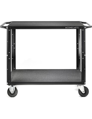 ConeCarts Carrello Large-basic-2 ripiani con spugna precubettata