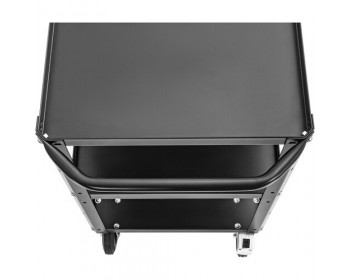 ConeCarts Carrello Small-basic-3 ripiani con moquette grigia