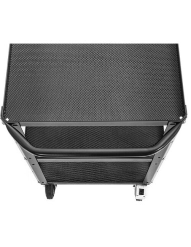ConeCarts Carrello Small-basic-3 ripiani con tappeto in gomma 3D