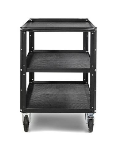 ConeCarts Carrello Large-basic-3 ripiani con tappeto in gomma 3D