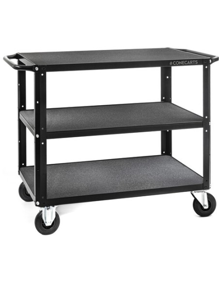 ConeCarts Carrello Large-basic-3 ripiani con spugna precubettata