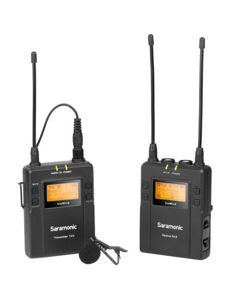 Saramonic UwMic9 Camera-Mount Wireless Omni Lavalier Microphone System