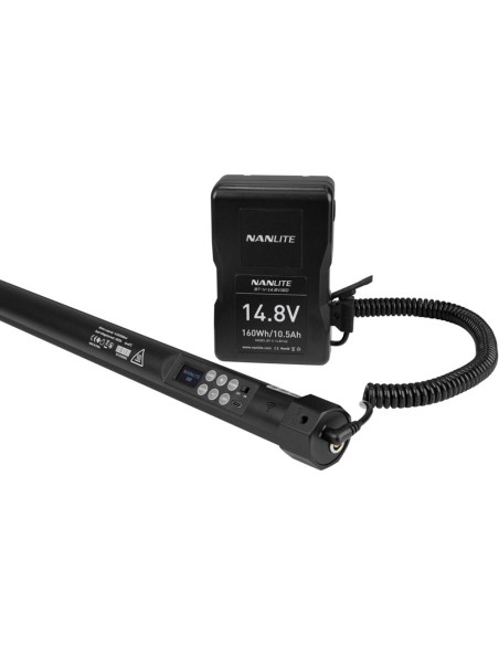 Nanlite PavoTube II 30X RGBWW LED Pixel Tube con batteria interna 120cm