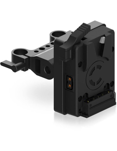 Core SWX CXVM-15 15mm rail mount with a micro v-mount battery plate