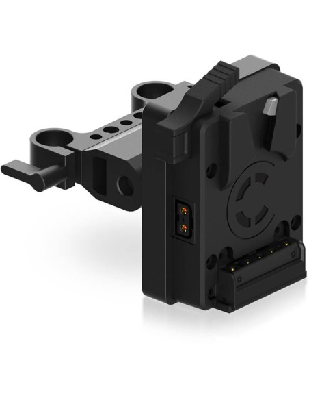 Core SWX CXVM-15 15mm rail mount with a micro v-mount battery plate