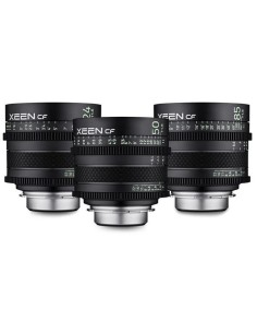 Noleggio / RENT Xeen CF 3x Cine Lens Kit 24/35/50/85mm T1.5 4K con Valigia per Canon EF