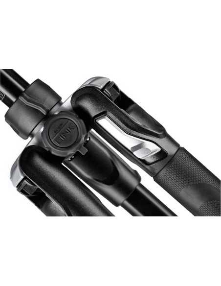 Manfrotto MKBFRLA4BK-BH 3gamba/gambe Nero, Argento