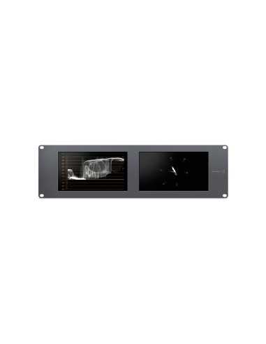 Blackmagic Design SmartScope Duo 4K - Doppio schermo LCD da 8 pollici