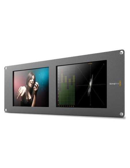 Blackmagic Design SmartScope Duo 4K - Doppio schermo LCD da 8 pollici