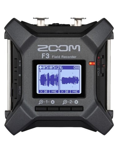 Zoom F3 2-Input / 2-Track Portable Field Recorder