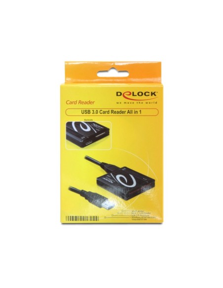 DELOCK USB 3.0 Card Reader All in 1 esterno
