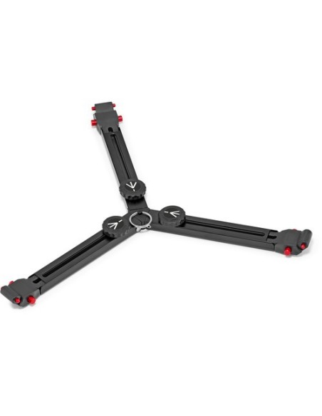 Manfrotto Kit video Nitrotech 608, treppiede a doppio tubo alluminio con stella a terra Manfrotto Kit video Nitrotech 608, treppiede a doppio tubo alluminio con stella a terra