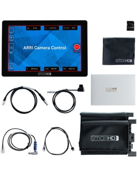 SmallHD Cine 7 Touchscreen On-Camera Monitor con ARRI Control Kit (L-Series)