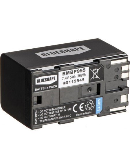 BLUESHAPE BMBP955 7.2V DV Power Pack Battery (36Wh, 5000mAh)
