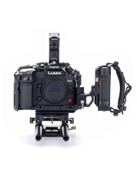 Tilta Full Camera Cage Kit for Panasonic GH6 (Pro Kit, Black) Tilta Full Camera Cage Kit for Panasonic GH6 (Pro Kit, Black)