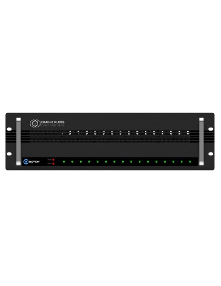 Kiloview RU03S (3RU-32CH redundant power rackmount frame)