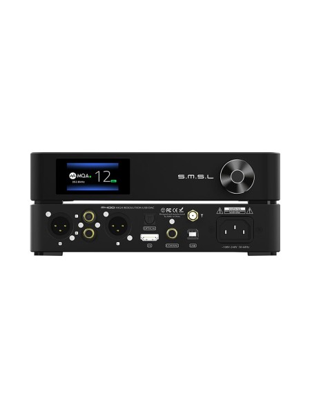 SMSL M400 DAC bilanciato AK4499 XMOS XU216 MQA 32 bit 768 kHz DSD512