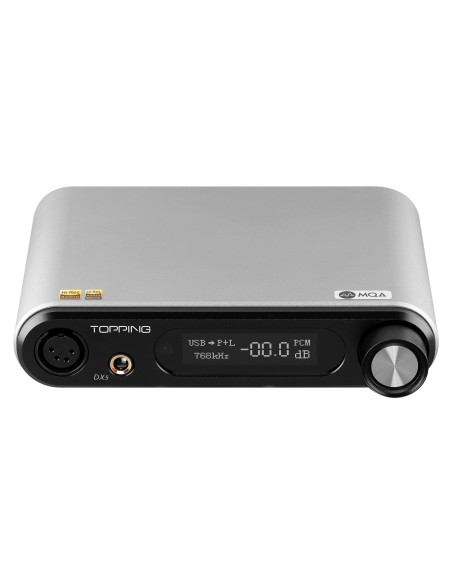 TOPPING DX5 DAC MQA 2xES9068AS Decoder DSD512 PCM 32bit768kHz High-Performance Audio