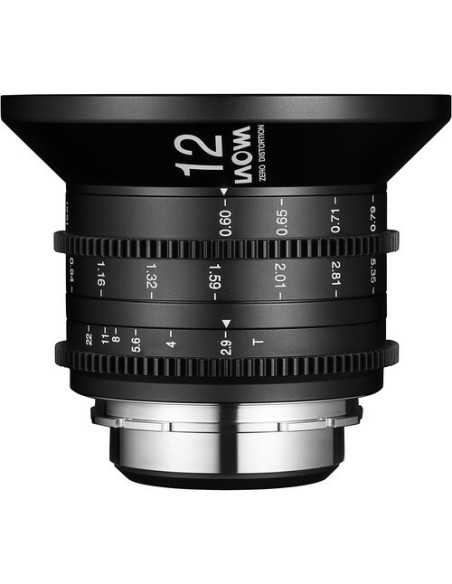 Laowa Venus Optics obiettivo 12mm t/2.9 Zero-D per Canon EOS Cine Scala Metri