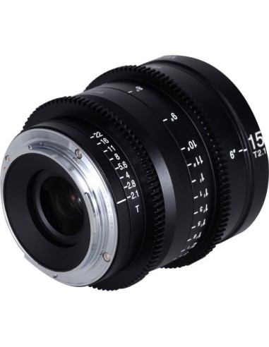 Laowa Venus Optics obiettivo 15mm t/2.1 Zero-D per Canon RF Cine Scala Metri