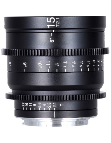 Laowa Venus Optics obiettivo 15mm t/2.1 Zero-D per Canon RF Cine Scala Metri