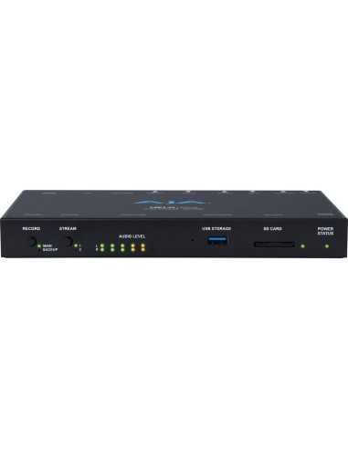 AJA HELO Plus H.264 Advanced Streamer & RecorderH.264 con 3G-SDI e HDMI