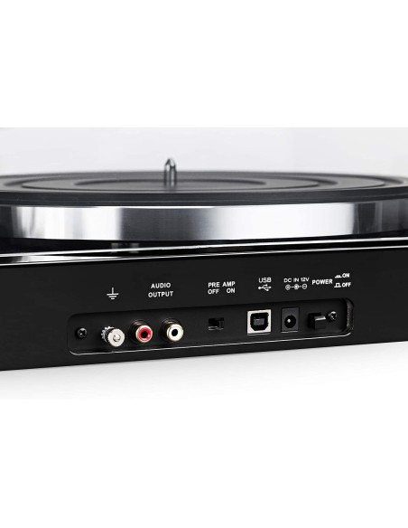 Thorens Giradischi TD 202 Black high gloss Thorens Giradischi TD 202 Black high gloss