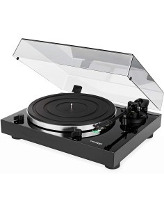 THORENS TD 202 Manual Two-Speed Turntable with Built-In Preamp (High Gloss Black)