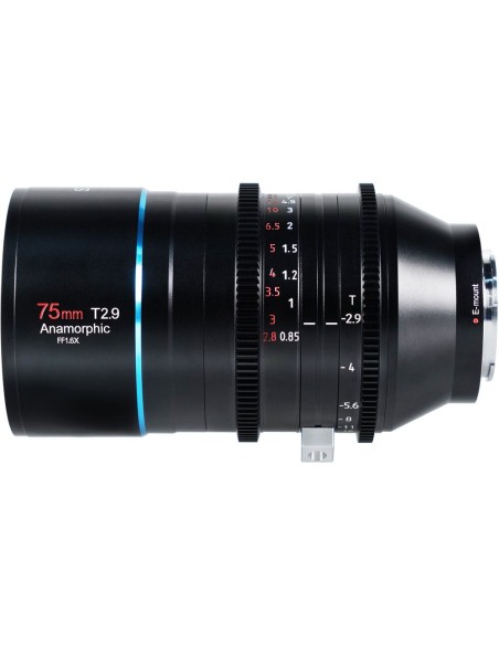 Sirui 75mm T2.9 Full Frame 1.6x Anamorphic Lens