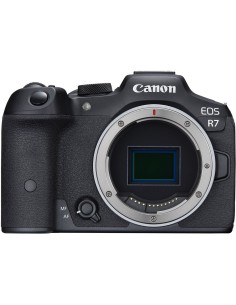 Canon EOS R7 fotocamera mirrorless con adattatore EF-EOS R