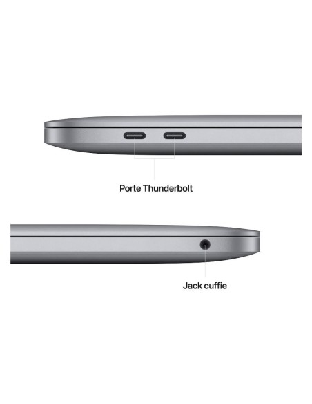 Apple MacBook Pro 13" Apple M2 8-core CPU e 10-core GPU, HD 512GB SSD - Grigio Siderale