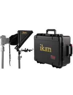 Ikan PT-ELITE-LS-TK Elite Tablet & iPad Light Stand Teleprompter Kit with Rolling Hard Case