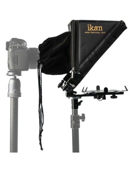 Ikan PT-ELITE-LS-TK Elite Tablet & iPad Light Stand Teleprompter Kit with Rolling Hard Case