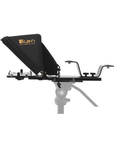 Ikan Elite Pro Universal Teleprompter for iPad and iPad Pro with Bluetooth Remote & Rolling Hard Case (Version 2)