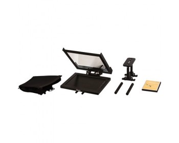 Ikan 15" Rod Mounted Teleprompter for Location and Studio
