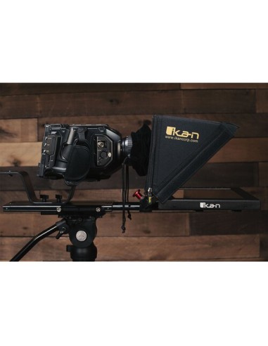 Ikan Professional 12" Portable Teleprompter Travel Kit with Rolling Hard Case