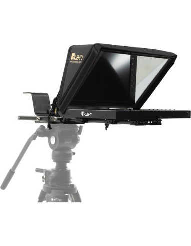 Ikan Professional 12" Portable Teleprompter Travel Kit with Rolling Hard Case