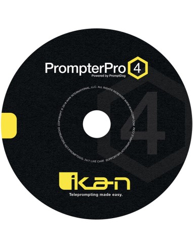 ikan PrompterPro 4 Teleprompting Software for PC and Mac (Electronic Download)