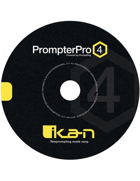 Ikan Software di teleprompting ikan PrompterPro 4 per PC e Mac (download elettronico)