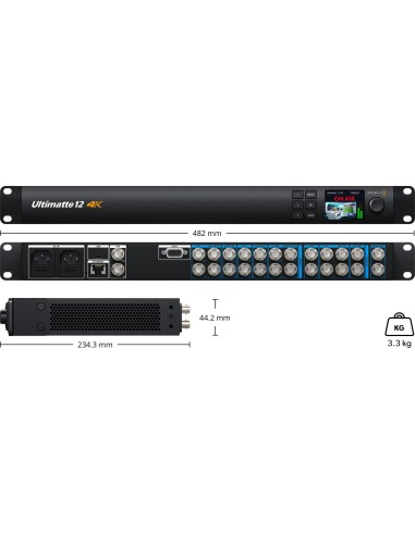 Blackmagic Design Ultimatte 12 4K Processore di composizione avanzato Keyer