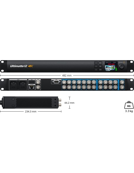 Blackmagic Design Ultimatte 12 4K Processore di composizione avanzato Keyer