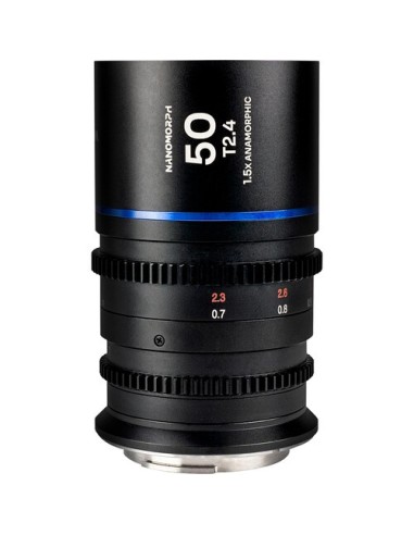 Laowa Venus Optics obiettivo 50 T2.4 NanoMorph Blue NEX Cine