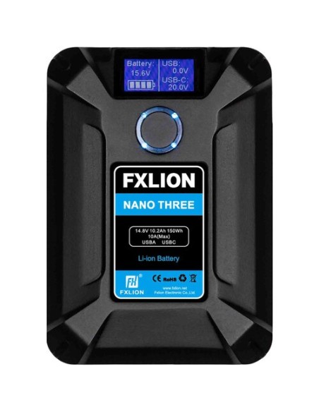 Fxlion Nano THREE Ultracompact V-Mount Battery (150Wh)
