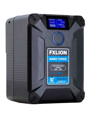 Fxlion Nano THREE Ultracompact V-Mount Battery (150Wh)
