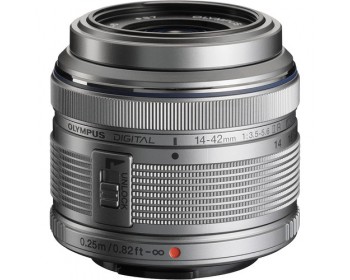 Olympus M.ZUIKO DIGITAL 14‑42mm 1:3.5‑5.6 II R Silver