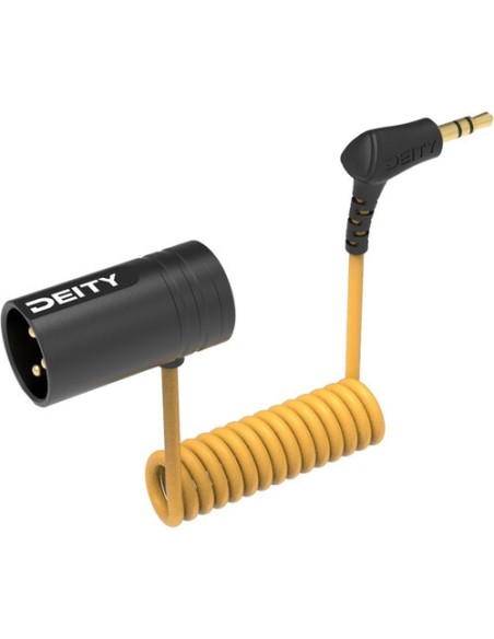 Deity Microphones V-Link 3.5mm TRS Male to XLR 3-Pin Male Microphone Adapter Cable (12")
