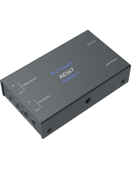 Magewell Pro Convert AES67 Multi-Format Bidirectional Analog/IP Audio Converter