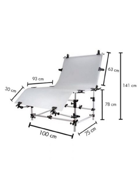 Falcon Eyes Photo Table ST-1020A 100x200